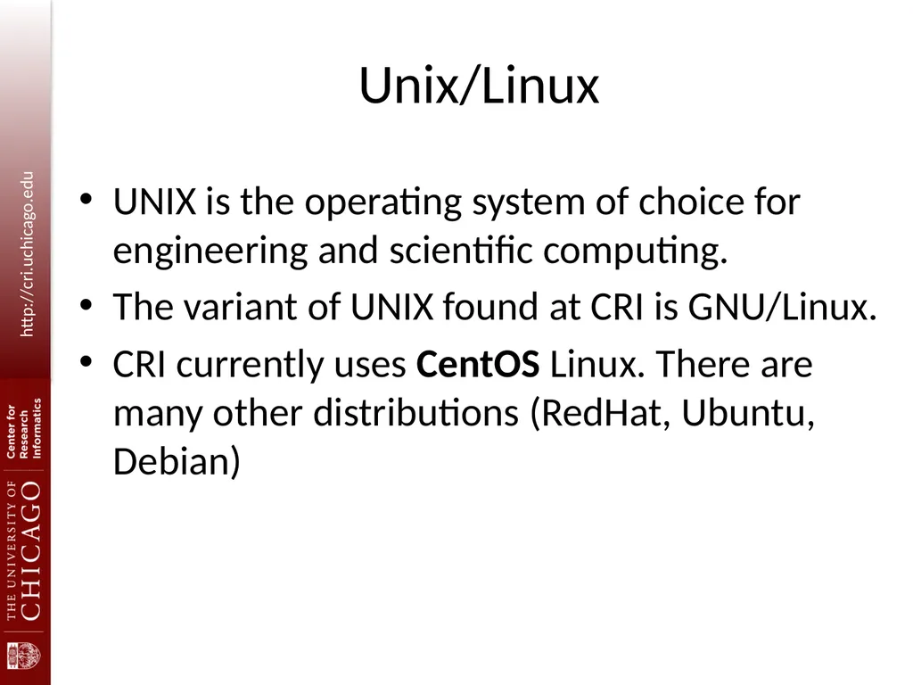 Introduction to Linux command line for - slide 4 of 22