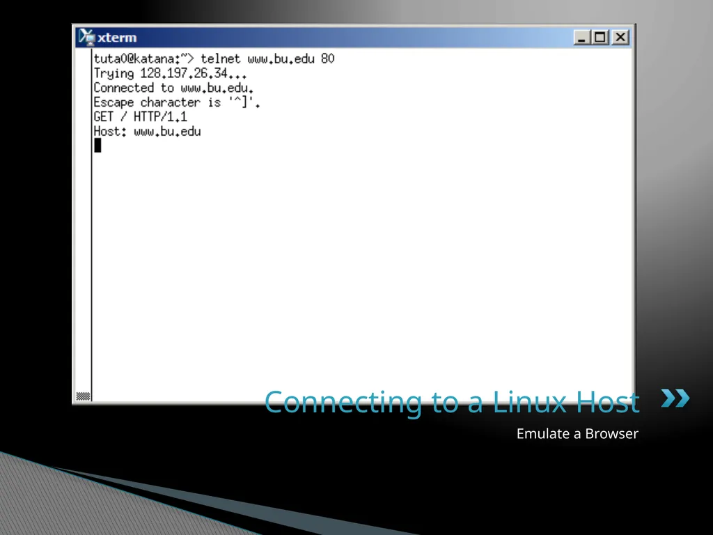 Introduction to Linux “Linux at the Command Line” - slide 21 of 53
