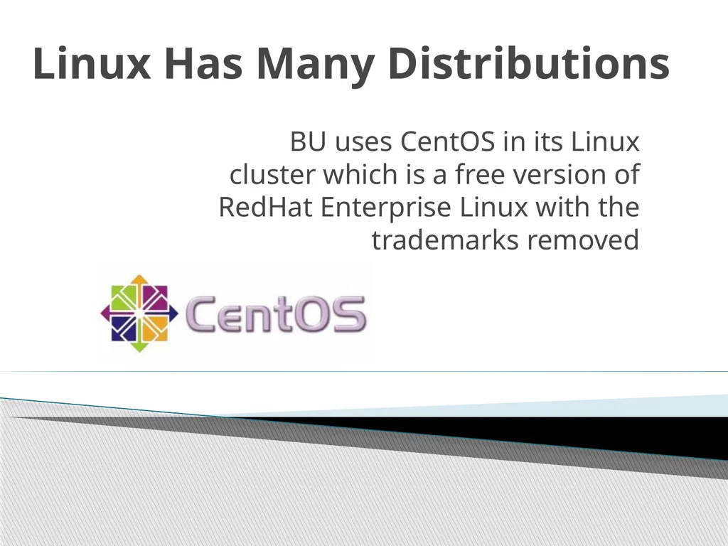 Introduction to Linux “Linux at the Command Line” - slide 8 of 53