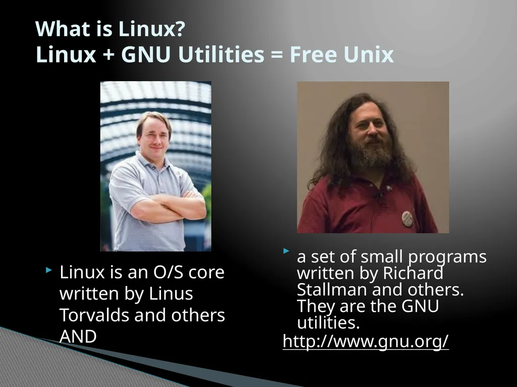 Introduction to Linux “Linux at the Command Line” - slide 9 of 53