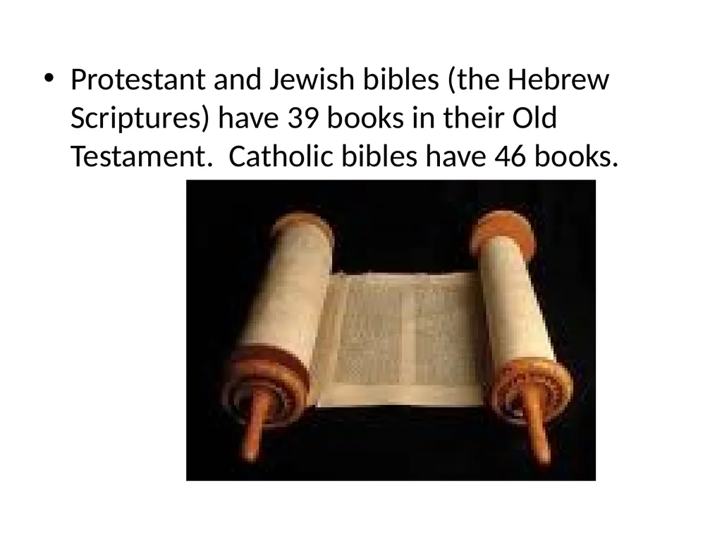 The Bible God’s Holy Word Both Christians and Jews - slide 4 of 31