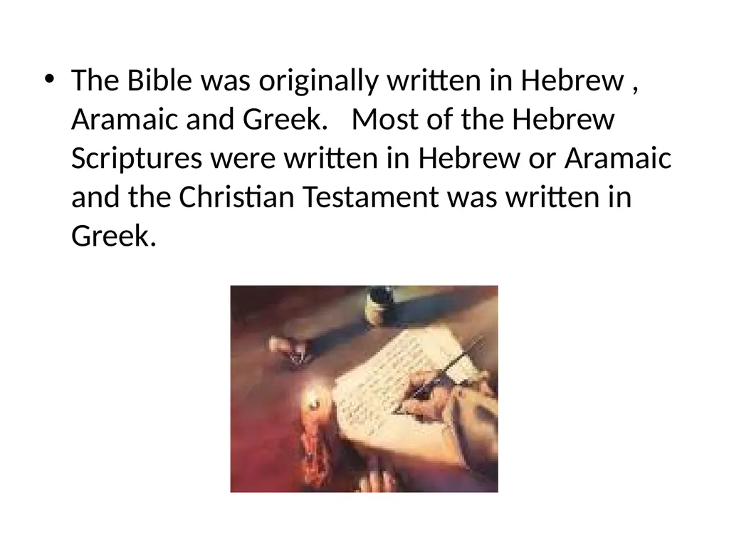 The Bible God’s Holy Word Both Christians and Jews - slide 22 of 31