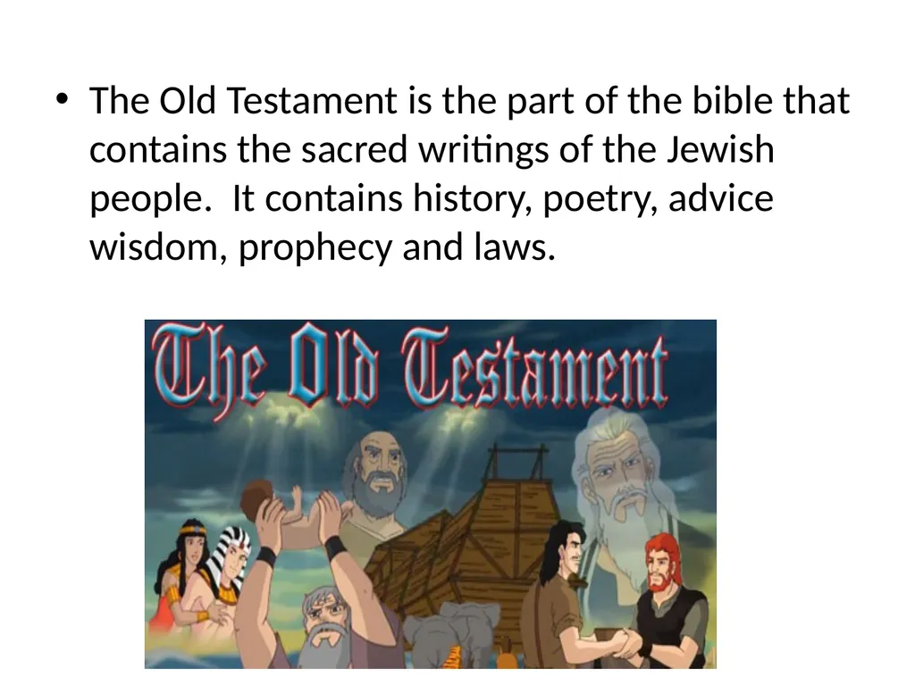 The Bible God’s Holy Word Both Christians and Jews - slide 17 of 31