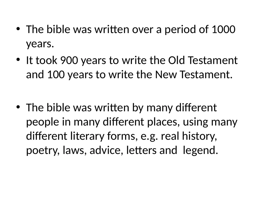 The Bible God’s Holy Word Both Christians and Jews - slide 24 of 31