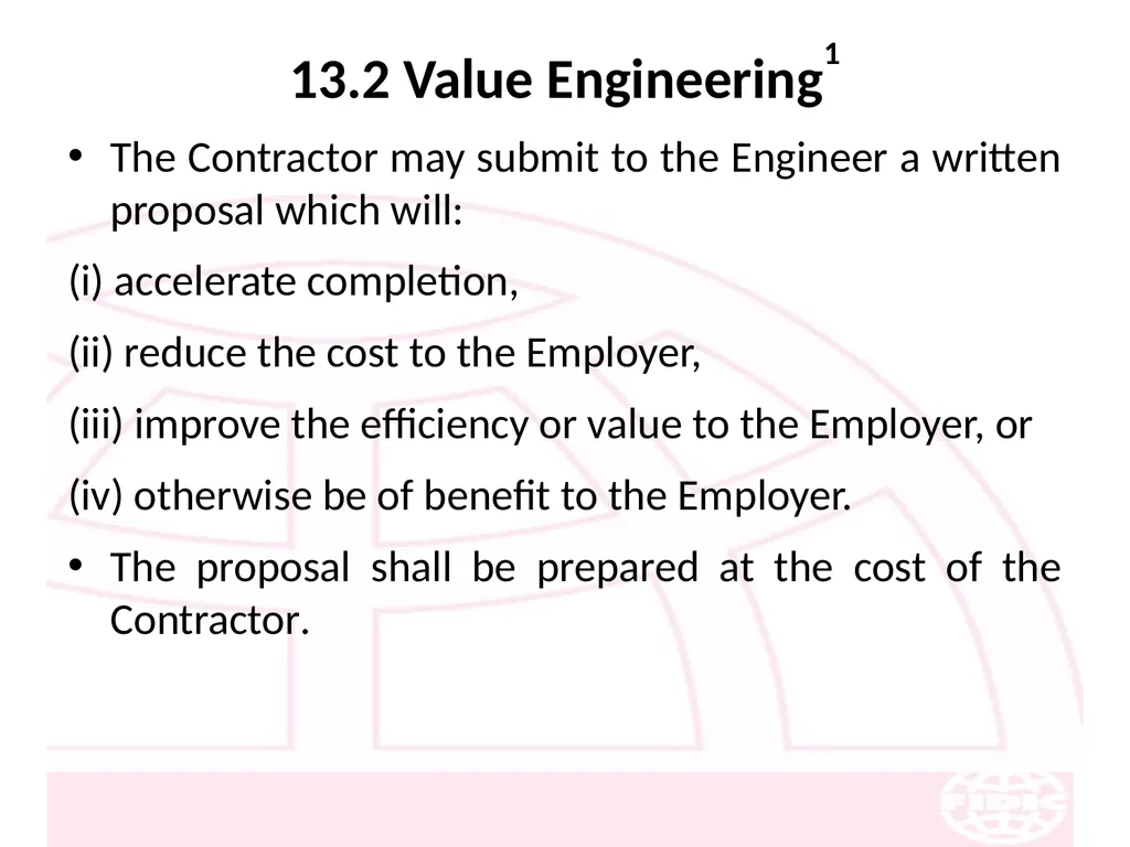 FIDIC Conditions of Contract for Construction - slide 159 of 250