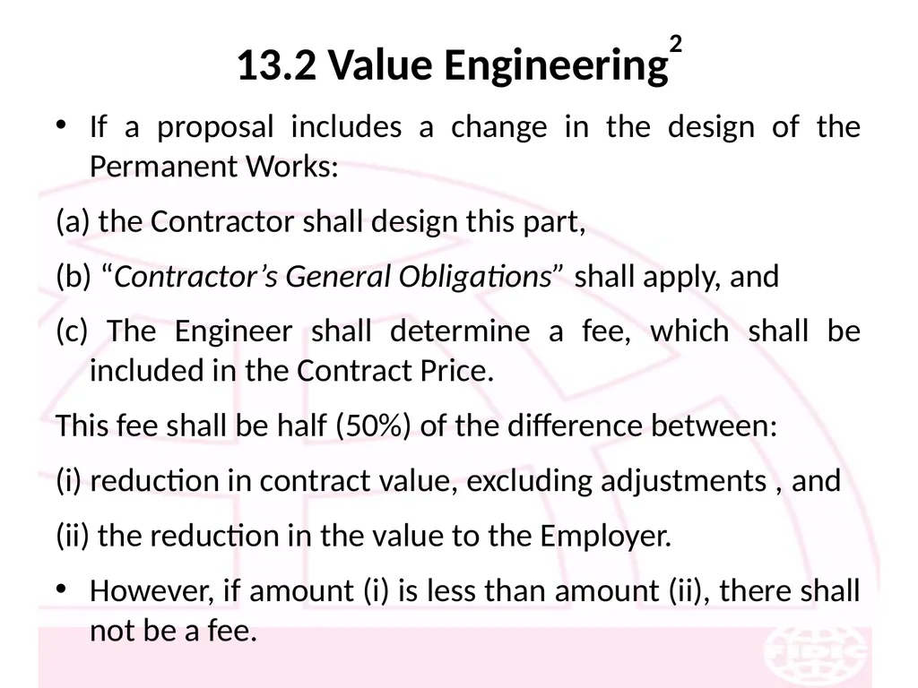 FIDIC Conditions of Contract for Construction - slide 160 of 250
