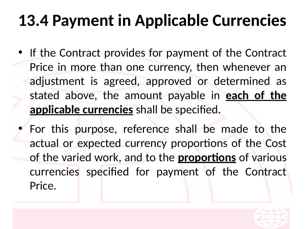 FIDIC Conditions of Contract for Construction - slide 162 of 250