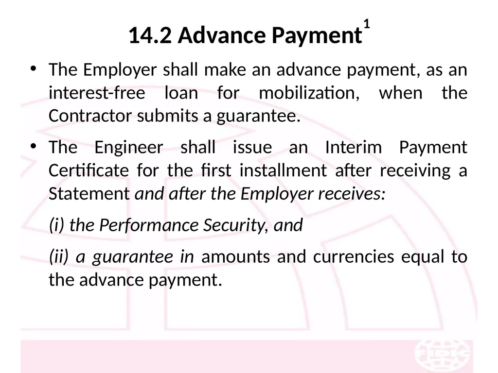 FIDIC Conditions of Contract for Construction - slide 172 of 250