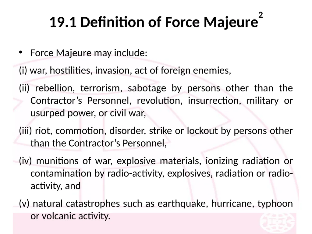 FIDIC Conditions of Contract for Construction - slide 229 of 250