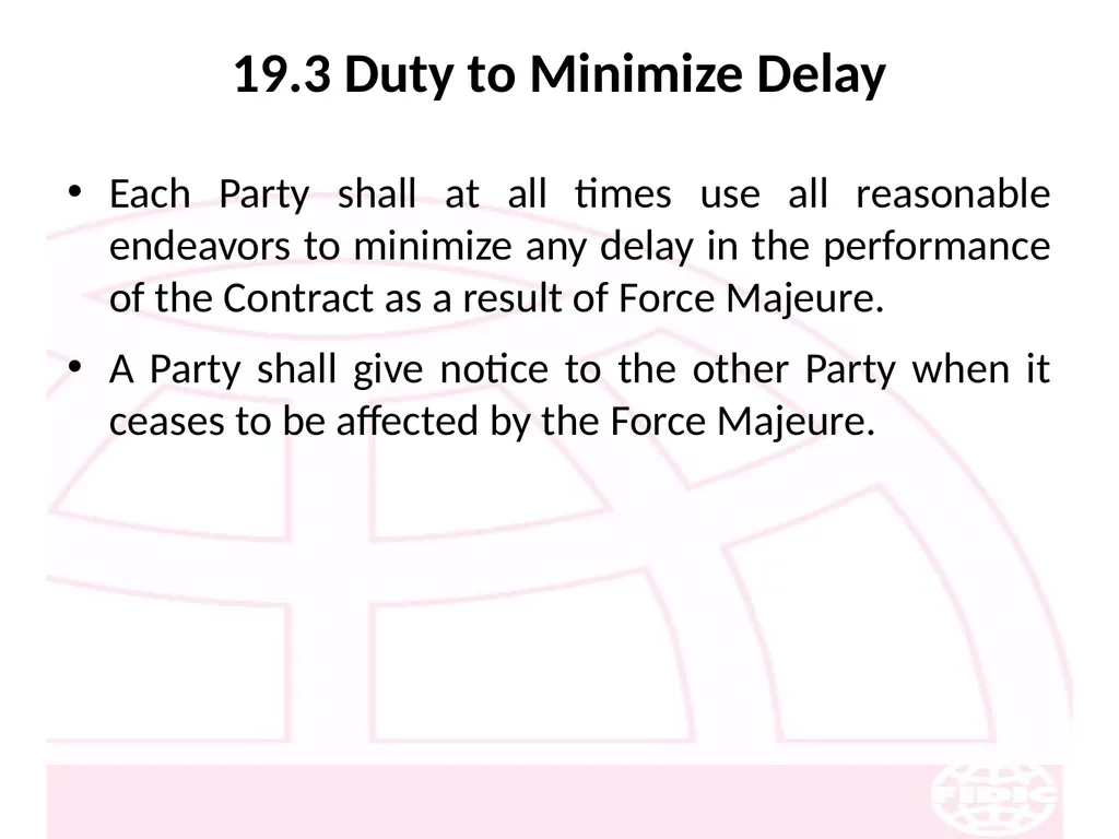 FIDIC Conditions of Contract for Construction - slide 231 of 250
