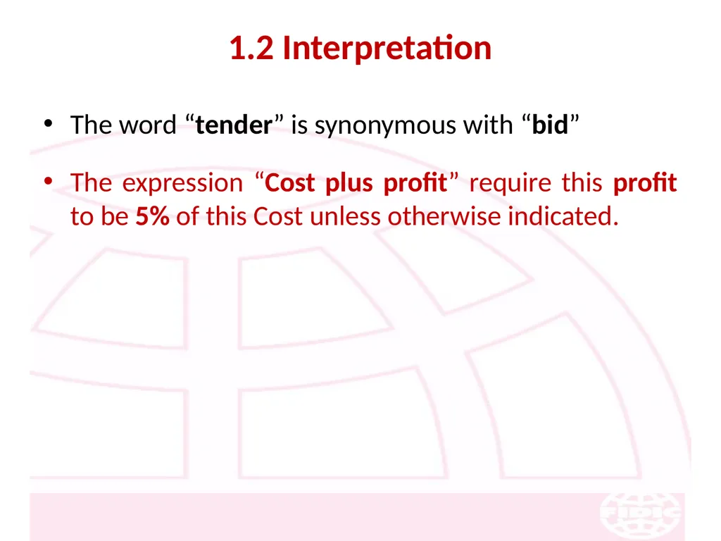 FIDIC Conditions of Contract for Construction - slide 5 of 250