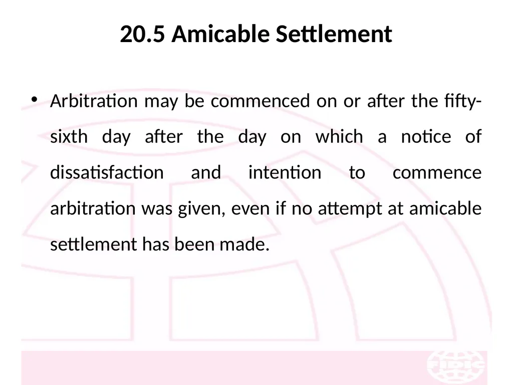 FIDIC Conditions of Contract for Construction - slide 245 of 250