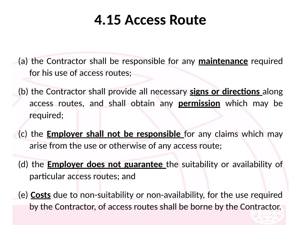 FIDIC Conditions of Contract for Construction - slide 52 of 250