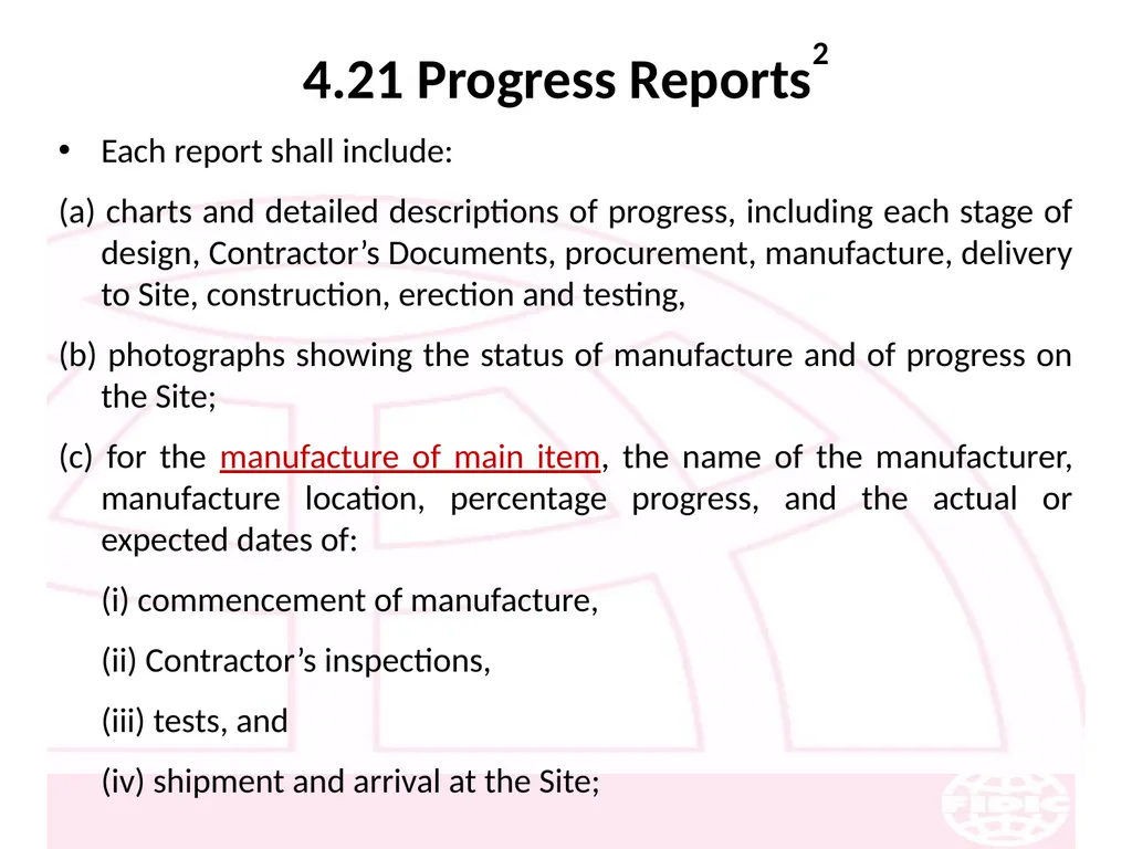 FIDIC Conditions of Contract for Construction - slide 60 of 250