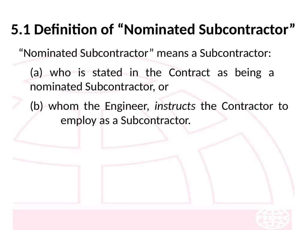 FIDIC Conditions of Contract for Construction - slide 66 of 250