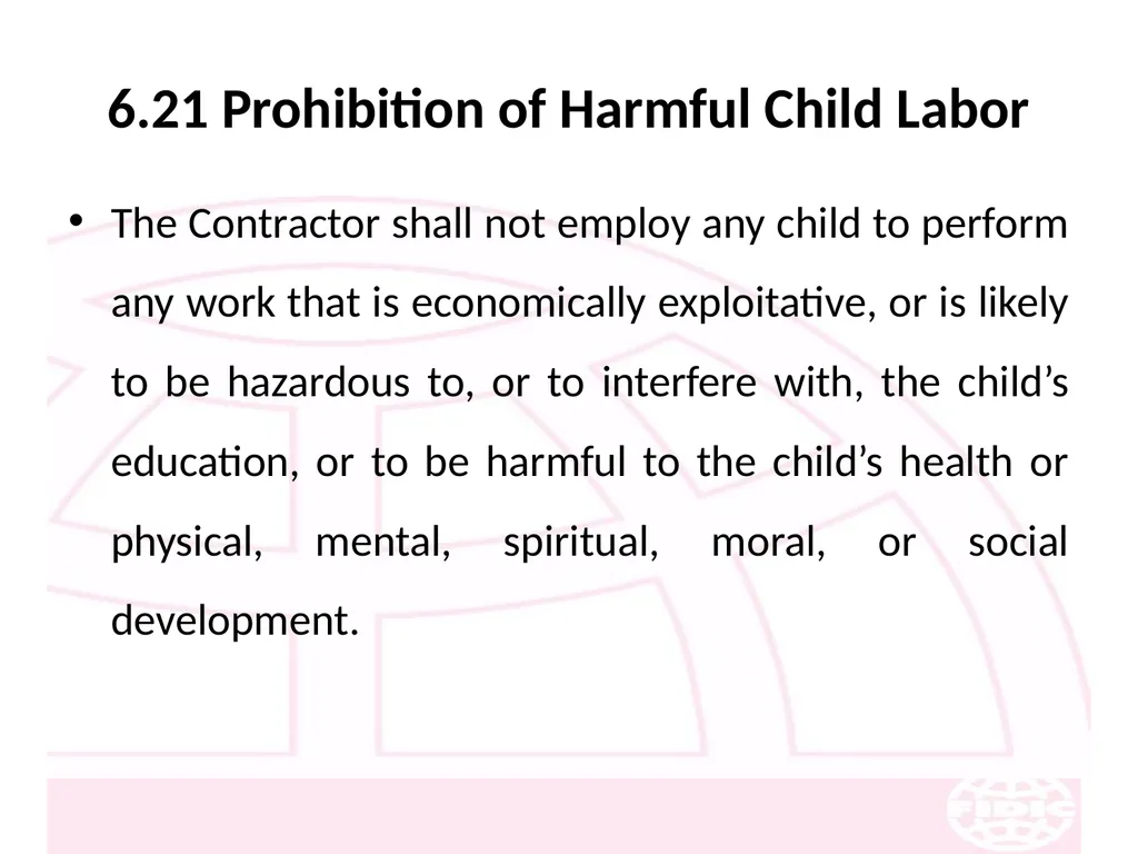 FIDIC Conditions of Contract for Construction - slide 94 of 250