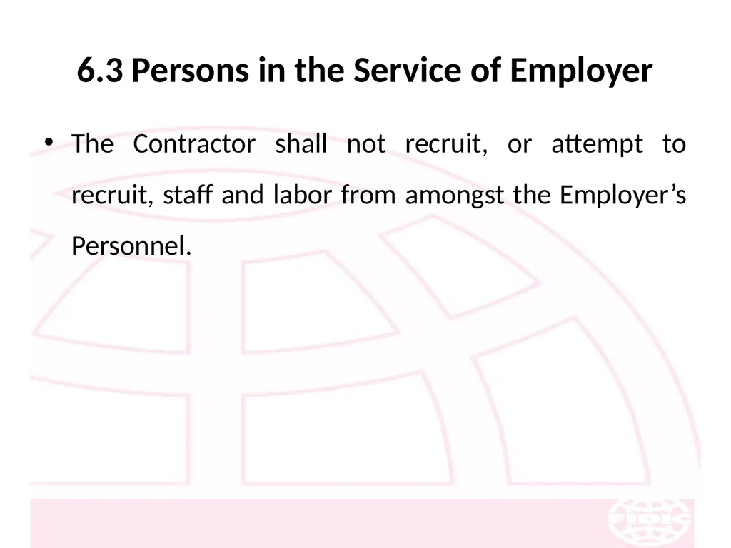 FIDIC Conditions of Contract for Construction - slide 73 of 250