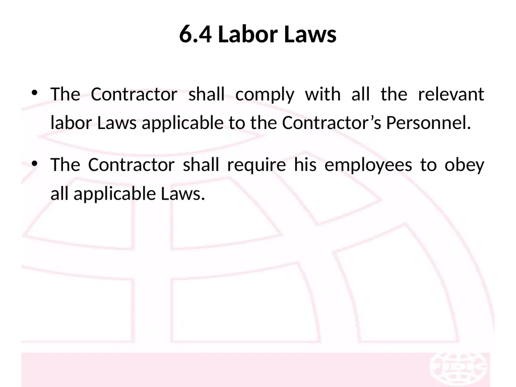 FIDIC Conditions of Contract for Construction - slide 74 of 250