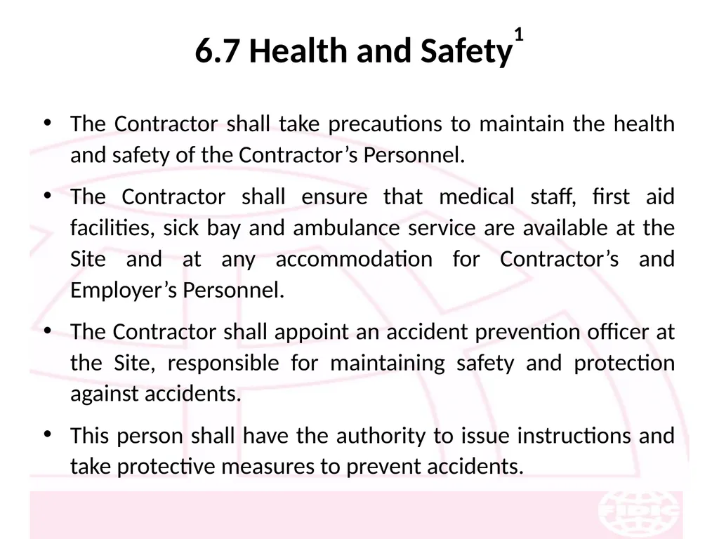 FIDIC Conditions of Contract for Construction - slide 77 of 250