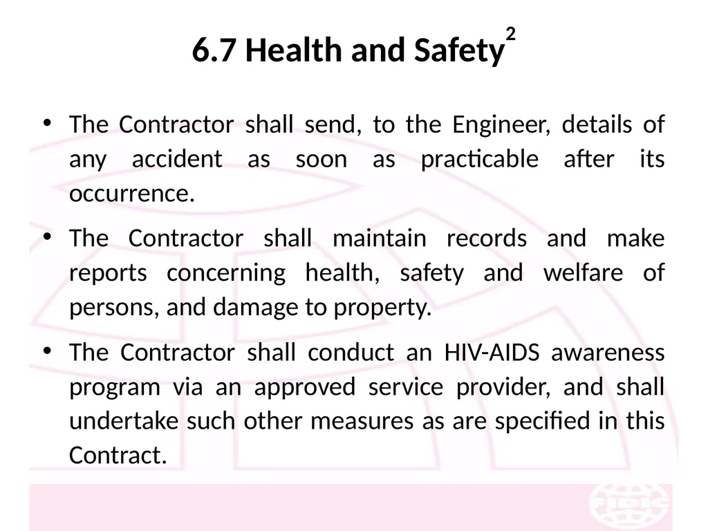 FIDIC Conditions of Contract for Construction - slide 78 of 250