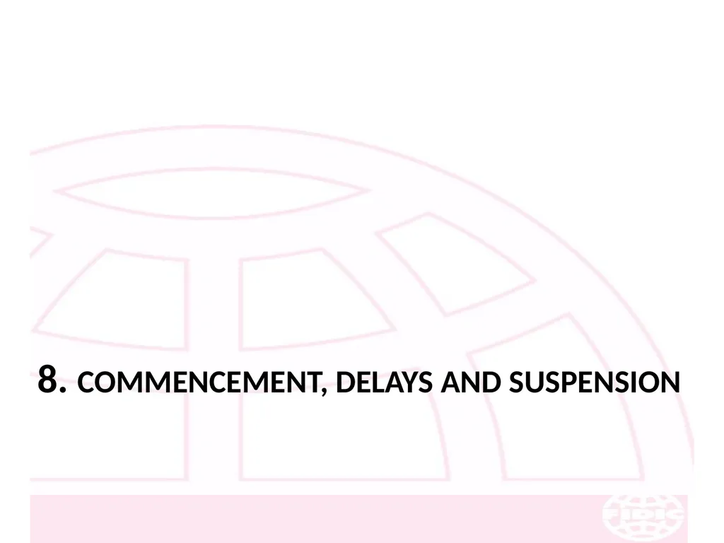 FIDIC Conditions of Contract for Construction - slide 108 of 250