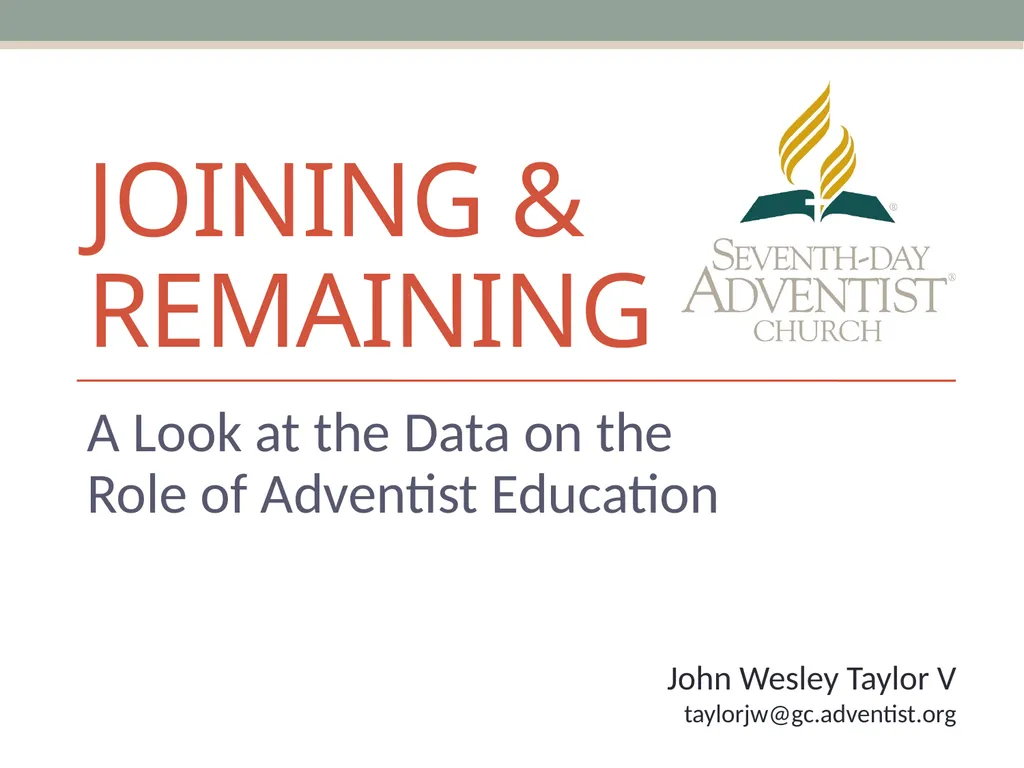 Joining & Remaining A Look at the Data on the - slide 1 of 38