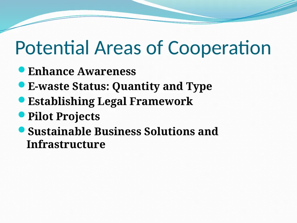 E-waste Management in the Arab Region: Status and - slide 23 of 32