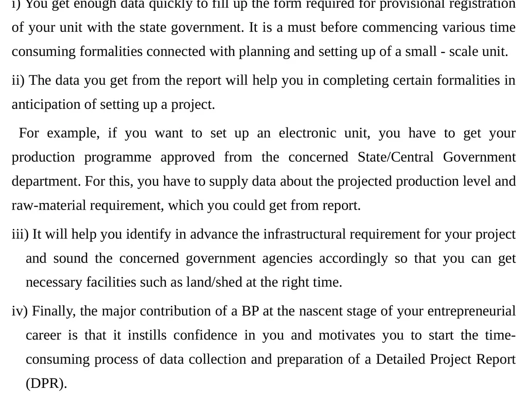 Business Plan or Project Report 1. What is a - slide 3 of 21