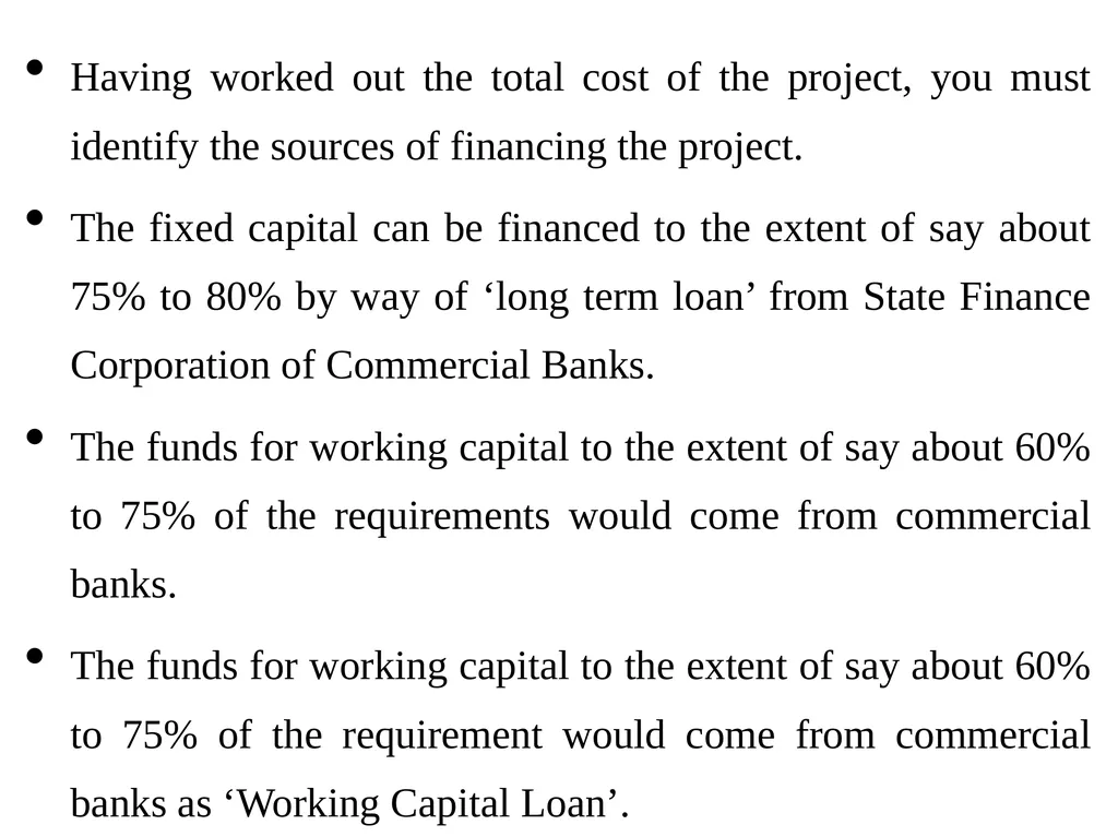 Business Plan or Project Report 1. What is a - slide 17 of 21