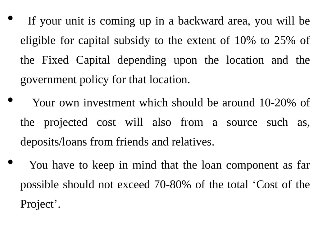 Business Plan or Project Report 1. What is a - slide 18 of 21