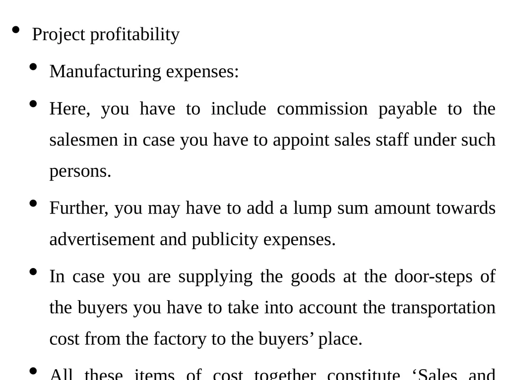 Business Plan or Project Report 1. What is a - slide 19 of 21