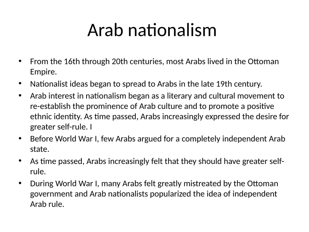 Empire and Aftermath Palestine under the British - slide 6 of 25