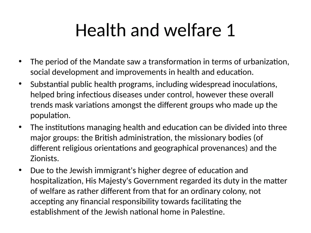 Empire and Aftermath Palestine under the British - slide 17 of 25