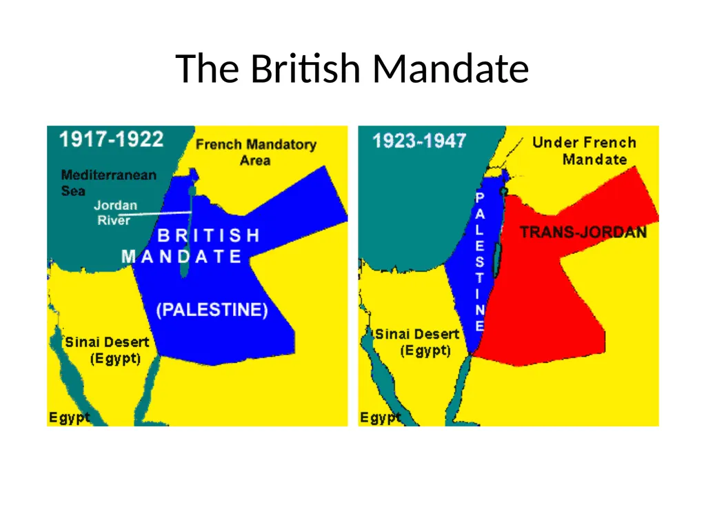 Empire and Aftermath Palestine under the British - slide 11 of 25