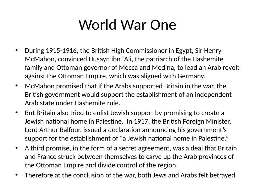 Empire and Aftermath Palestine under the British - slide 9 of 25