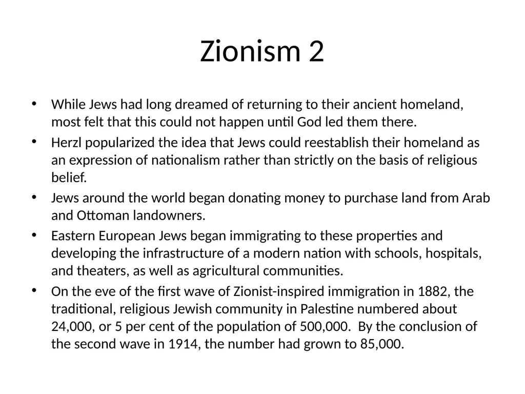 Empire and Aftermath Palestine under the British - slide 8 of 25