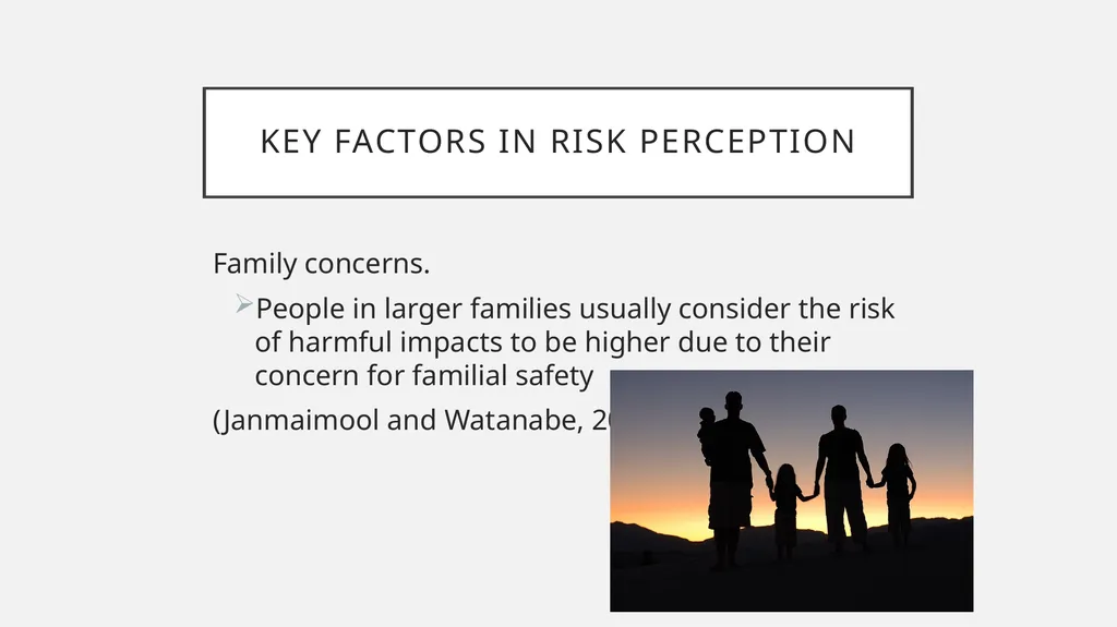Risk Perception How past experiences determine - slide 9 of 16