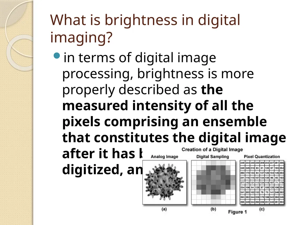 Digital Image processing Contents : 1). Elements - slide 7 of 8