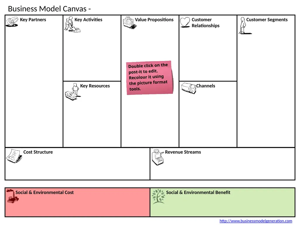 Business Model Canvas - Business Model Canvas - - slide 2 of 2