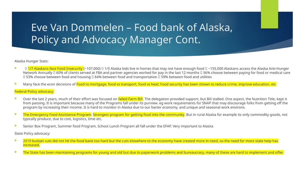 Commonwealth North: Food Security Study Group - slide 12 of 37