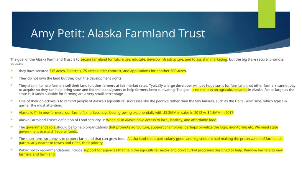 Commonwealth North: Food Security Study Group - slide 10 of 37
