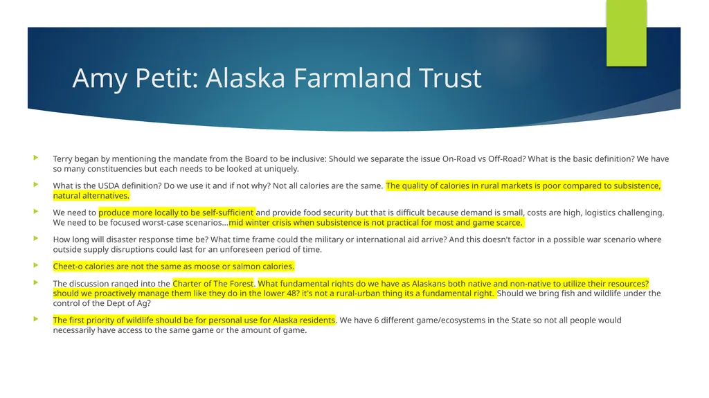 Commonwealth North: Food Security Study Group - slide 8 of 37