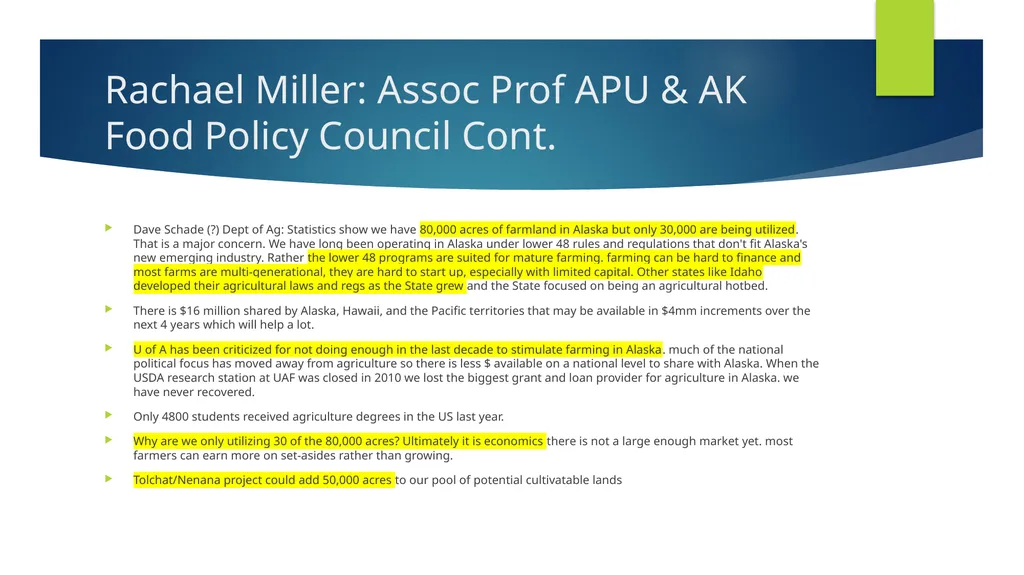 Commonwealth North: Food Security Study Group - slide 18 of 37