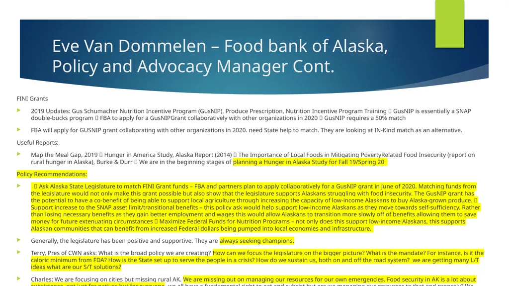Commonwealth North: Food Security Study Group - slide 14 of 37