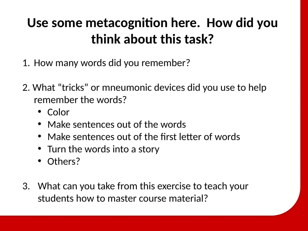Peer Facilitator Workshop Donna L. Pattison How Do - slide 12 of 23