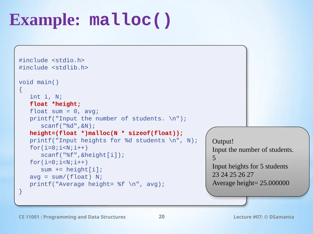 Debasis Samanta Computer Science & Engineering - slide 20 of 34