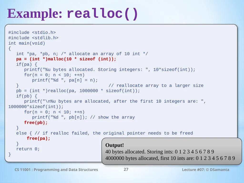 Debasis Samanta Computer Science & Engineering - slide 27 of 34
