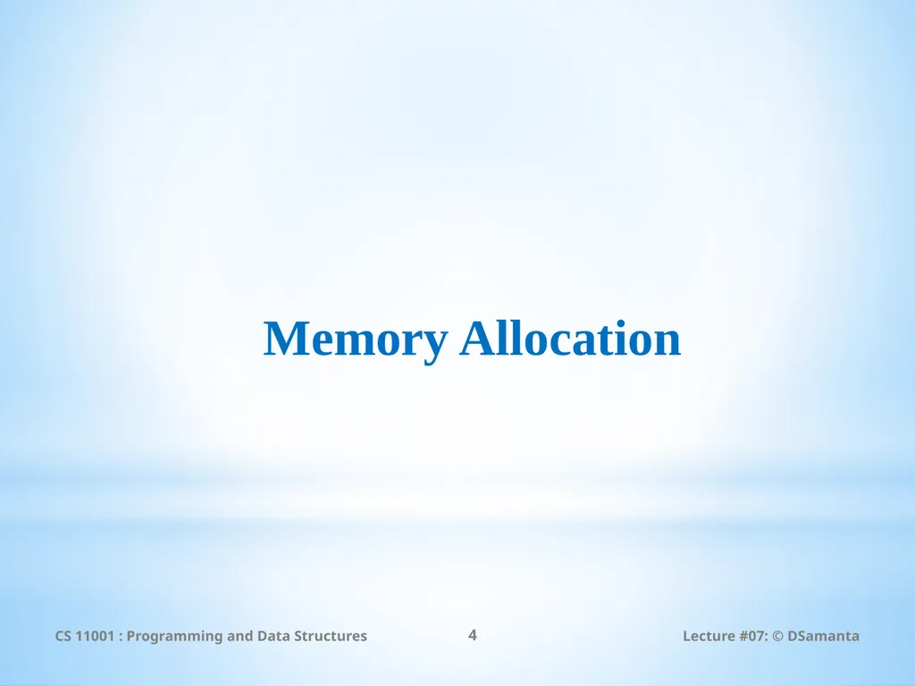 Debasis Samanta Computer Science & Engineering - slide 4 of 34