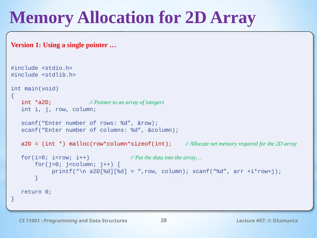 Debasis Samanta Computer Science & Engineering - slide 28 of 34