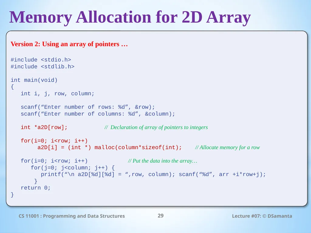 Debasis Samanta Computer Science & Engineering - slide 29 of 34